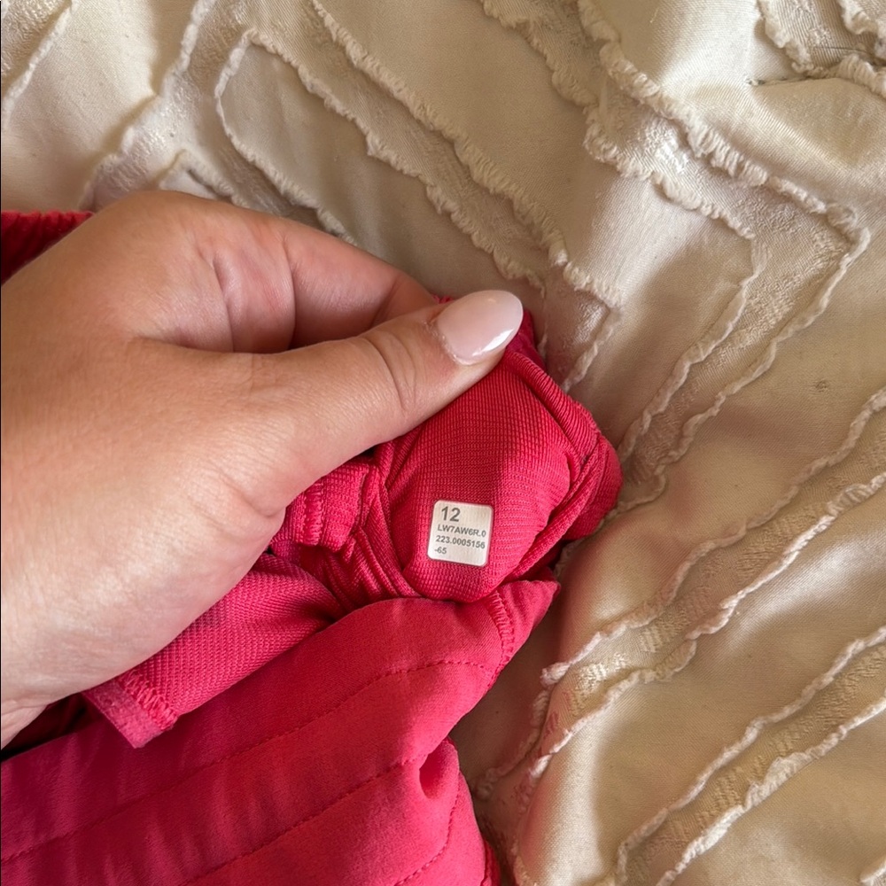 Women's Lululemon Pink Athletic Shorts - Picture 3 of 4